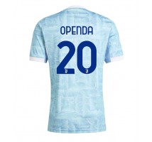 Juventus Lois Openda #20 Koszulka Wyjazdowa 2025-26 Krótki Rękaw